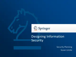 Comprehensive Information Security Planning and Principles Overview