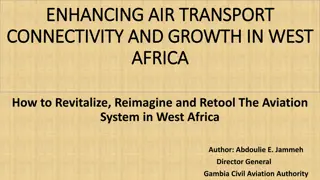 Enhancing Air Transport Connectivity and Growth in West Africa: Strategies for Revitalizing the Aviation System