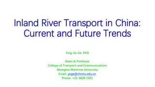 Current and Future Trends in Inland River Transport in China