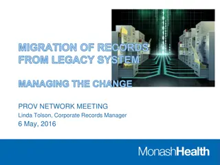 Transforming Recordkeeping Systems to Drive Organizational Change