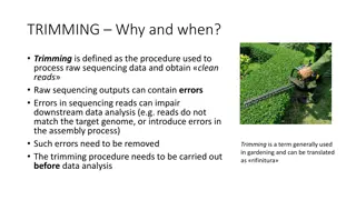 The Importance of Trimming in Sequencing Data Processing