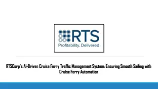 RTSCorp’s AI-Driven Cruise Ferry Traffic Management System Ensuring Smooth Sailing with Cruise Ferry Automation