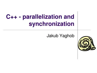 C++ Parallelization and Synchronization Techniques