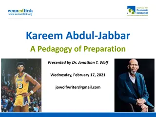 Exploring the Pedagogy of Preparation with Kareem Abdul-Jabbar