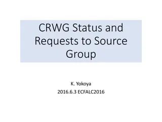 Overview of CRWG Issues and Requests for 10Hz Operation and APS Role