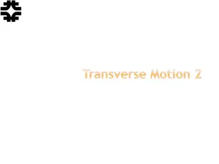 Transverse Motion in Particle Accelerators