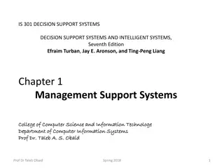 Managerial Decision-Making and Information Systems