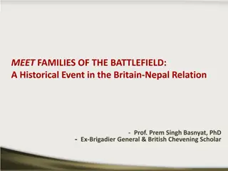 Anglo-Nepal Relations: A Historical Perspective