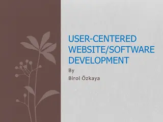 Principles and Schemes of User-Centered Website Development