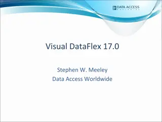 Updates and Enhancements in Visual DataFlex 17.0