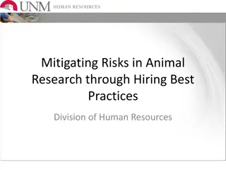 Best Practices for Mitigating Risks in Animal Research Hiring