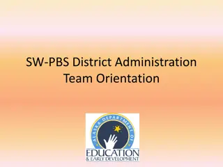 Implementing SW-PBS Framework for Positive School Climate and Student Success