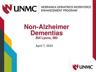 Understanding Non-Alzheimer Dementias: Cases and Diagnoses