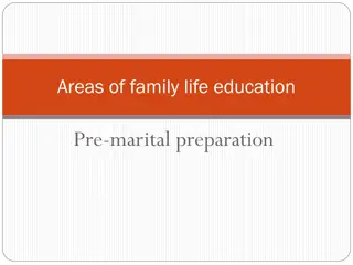 Pre-Marital Preparation and Relationship Enhancement Programs