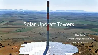 Solar Updraft Towers: Harnessing Solar Thermal Energy for Electricity Production