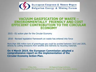 Vacuum Gasification of Waste: A Step Towards a Circular Economy