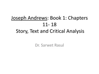 Joseph Andrews: Book 1, Chapters 11-18 Summary and Analysis