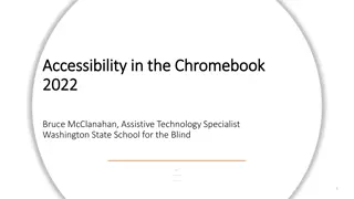 Accessibility Features for Chromebook Users