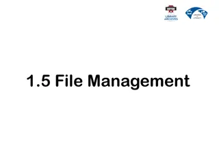 Mastering File Management for Efficient Organization