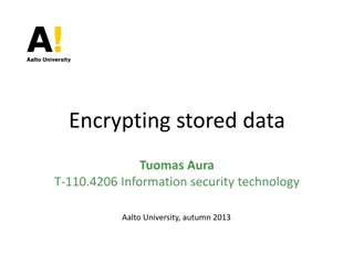 Data Encryption and File Security