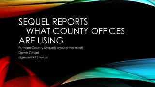 County Offices Using Putnam County Sequels