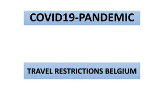 Belgium Travel Restrictions During COVID-19 Pandemic