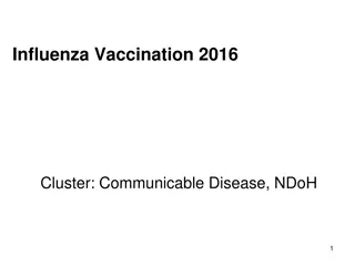 Influenza Vaccination Campaign 2016: Aim, Objectives, and Implementation