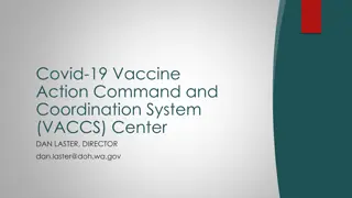 Washington State Covid-19 Vaccination Command Center Overview