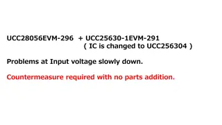 Troubleshooting AC Input Voltage Variations in UCC28056EVM-296 and UCC25630-1EVM-291