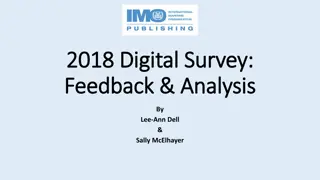 Key Findings from 2018 Digital Survey and Feedback Analysis