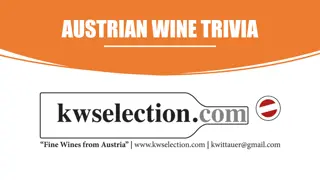 Austrian Wine: Trivia and Facts