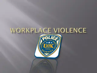 Workplace Violence Awareness and Prevention Guidelines