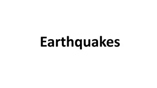 Earthquakes and Seismic Waves