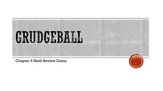 Engaging Math Review Game - GRUDGEBALL Chapter 6