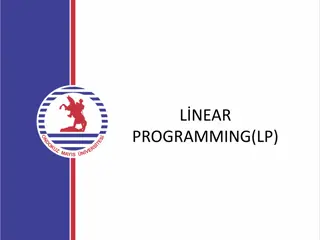 Linear Programming in Quantitative Problem-solving