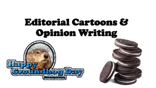 Editorial Cartoons and Opinion Writing