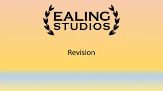 Insights into Ealing Comedies and Their Unique Characteristics