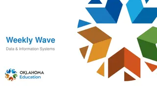 Weekly Wave Data & Information Systems Overview