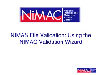 Enhancing NIMAS File Validation with New Validation Wizard