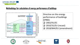 Overview of Energy Performance Calculation Methodologies in Building Directive: EPBD and DIN V 18599