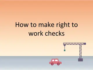 Guidelines for Conducting Right to Work Checks in the UK