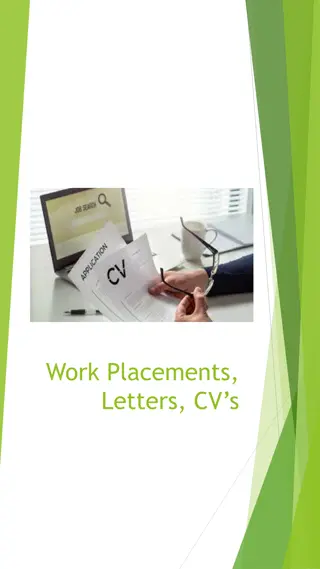 Guide to Contacting Employers for Work Placements and Job Opportunities