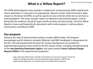 Communication Strategies and Reports for Advancing Physics Studies and Detector Concepts at EIC