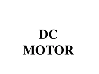 DC Motors: Principles, Construction, and Operation