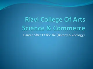 Career Paths After Completing TYBSc in Botany and Zoology