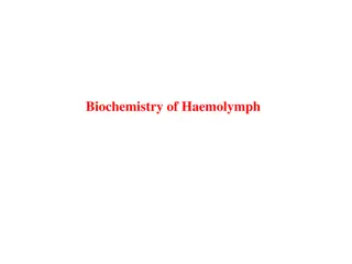 The Biochemistry of Insect Hemolymph