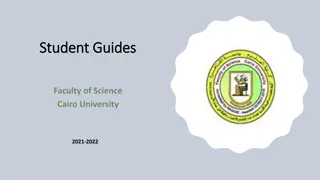 Overview of Specializations Offered in the Faculty of Science at Cairo University