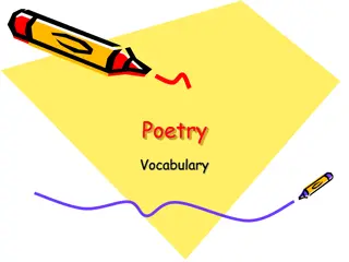 Poetry Vocabulary Explained: A Guide to Key Terms in Poetry