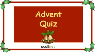 Ultimate Advent Quiz: Test Your Knowledge About the Advent Season