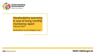 Herefordshire Economy & Cost of Living Monthly Report - February 2024